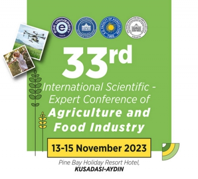 33rd International Scientific-Expert Conference of Agriculture and Food Industry